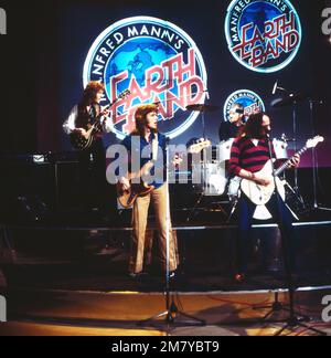 Rockpop, Konzert- und Live-Musik-Sendereihe, Deutschland 1977 - 1982, Sendung vom 3. Juni 1978, live auf der Bühne: britische Rock Band „Manfred Mann’s Earth Band“ Stockfoto