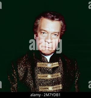 Prinz Friedrich von Homburg, Theaterstück nach Heinrich von Kleist, TV-Verfilmung, Deutschland 1961, Regie: Fritz Umgelter, Darsteller: Ewald Balser Stockfoto