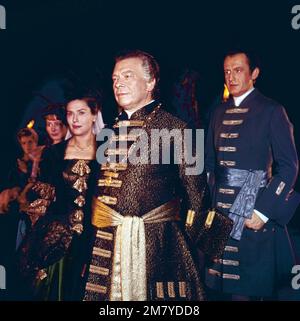 Prinz Friedrich von Homburg, Theaterstück nach Heinrich von Kleist, TV-Verfilmung, Deutschland 1961, Regie: Fritz Umgelter, Darsteller: Liselotte Rau, Ewald Balser, Alexander Kerst Stockfoto