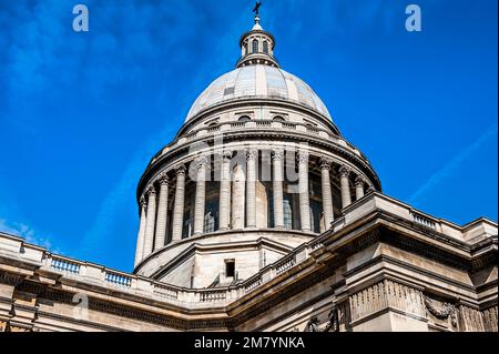 Historisches Pantheon-Gebäude, Quartier Latin, Paris, Frankreich Stockfoto