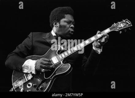 Philippe Gras / Le Pictorium - B.B King - 6/12/2013 - Frankreich / Ile-de-France (Region) / Paris - B.B King Konzert, ORTF (Maison de la Radio), Paris, 1971 Stockfoto