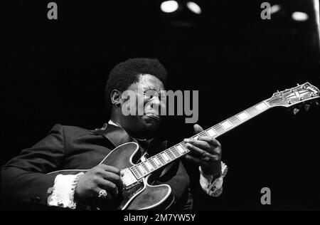 Philippe Gras / Le Pictorium - B.B King - 6/9/2013 - Frankreich / Ile-de-France (Region) / Paris - B.B King Konzert, ORTF (Maison de la Radio), Paris, 1971 Stockfoto