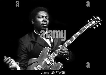 Philippe Gras / Le Pictorium - B.B King - 5/12/2022 - Frankreich / Ile-de-France (Region) / Paris - B.B King Konzert, Palais des Sports, Paris, 1969 Stockfoto