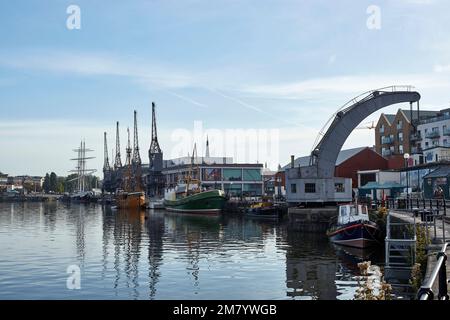 Bristol Hafen Stockfoto