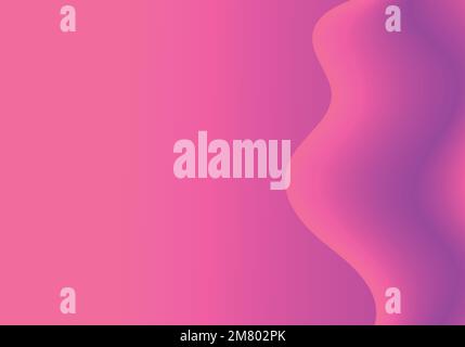 Verschwommener abstrakter Hintergrund. Weiche Übergänge schillernder Farben. Farbenfroher Verlauf. Farbenfrohe Kulisse. Stock Vektor