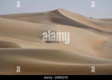 Shaybah, Saudi-Arabien - 11. Januar 2023, Landschaft während der Stage 10 des Dakar 2023 zwischen Haradh und Shaybah, am 11. Januar 2023 in Shaybah, Saudi-Arabien - Photo Julien Delfosse / DPPI Stockfoto