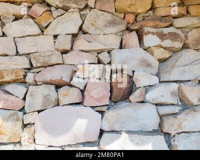 Steinmauer schließen sich Stockfoto