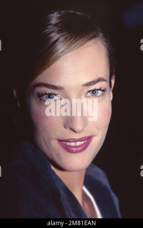 Tatjana Patitz ist um 56 Uhr verstorben. Tatjana Patitz in New York City am 3. November 1994. Foto: Henry McGee/MediaPunch Stockfoto