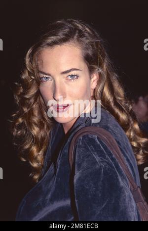 Tatjana Patitz ist um 56 Uhr verstorben. Tatjana Patitz in New York City am 1. November 1994. Foto: Henry McGee/MediaPunch Stockfoto