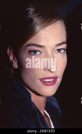 Tatjana Patitz ist um 56 Uhr verstorben. Tatjana Patitz in New York City am 3. November 1994. Foto: Henry McGee/MediaPunch Stockfoto