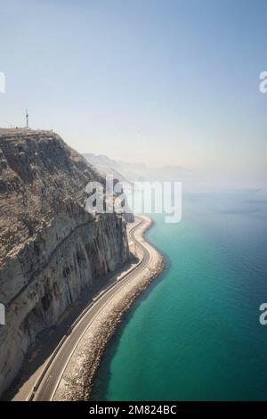 Musandam in Oman, aufgenommen im Mai 2022 Stockfoto