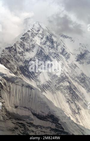 Annapurna Circuit in Nepal, aufgenommen im Mai 2022 Stockfoto