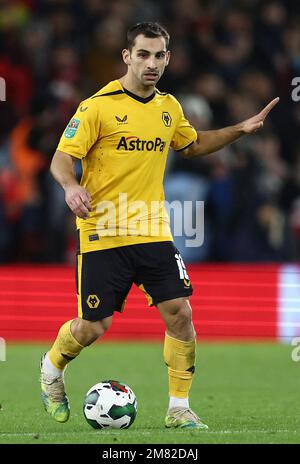 Nottingham, England, 11. Januar 2023. Jonny Otto von Wolverhampton Wanderers während des Carabao Cup-Spiels auf dem City Ground, Nottingham. Das Bild sollte lauten: Darren Staples/Sportimage Stockfoto