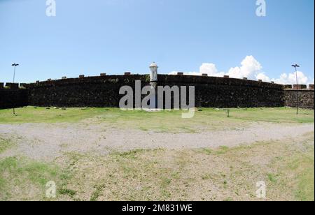 Macapá,Amapá,Brasilien,14. November 2021. Die Festung São José do Amapá befindet sich im Norden Brasiliens. Stockfoto