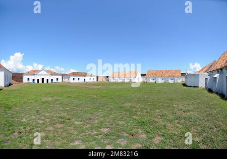 Macapá,Amapá,Brasilien,14. November 2021. Die Festung São José do Amapá befindet sich im Norden Brasiliens. Stockfoto