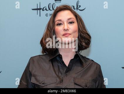 11. Januar 2023, New York, New York, USA: Chyler Leigh nimmt an der New York Premiere of the Way Home at the Whitby Hotel Teil (Kreditbild: © Lev Radin/Pacific Press via ZUMA Press Wire) REDAKTIONELLER GEBRAUCH! Nicht für den kommerziellen GEBRAUCH! Stockfoto