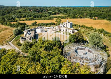 CHATEAU D'HARDELOT, CONDETTE, (62) PAS-DE-CALAIS, FRANKREICH Stockfoto