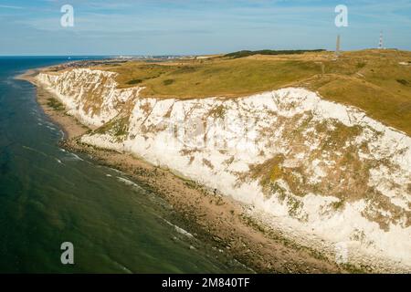 BLANC NEZ (WEISSE NASE) CAPE, ESCALLES, (62) PAS-DE-CALAIS, FRANKREICH Stockfoto