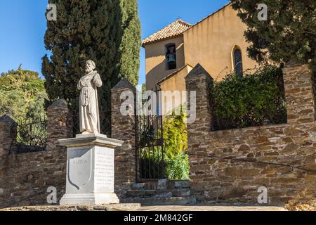 ST. FRANCOIS DE PAULE KAPELLE, BORMES LES MIMOSAS Stockfoto