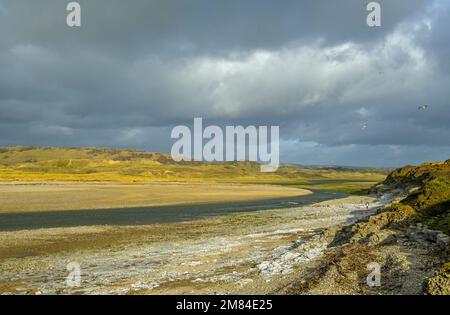 Blick auf den Ogmore im Tal des Glamorgan South Wales Stockfoto