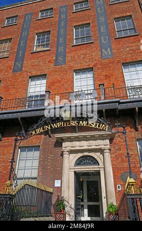 Dublin Writers Museum,18 Parnell Square N, Rotunda, Dublin, D01 T3V8, Eire, Irland Stockfoto