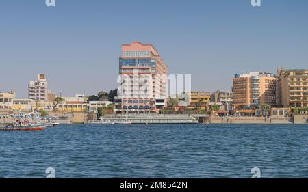 Sonesta St. George Hotel, Nil, Luxor, Ägypten Stockfoto