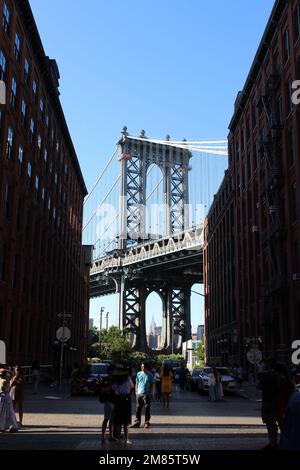 Berühmte Kulisse aus dem legendären Film „Once Upon in America“ (1984) unter der Regie von Sergio Leone. Musik von Ennio Morricone. Stockfoto