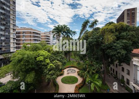 Museum Garden of the Republic in Rio de Janeiro, Brasilien Stockfoto