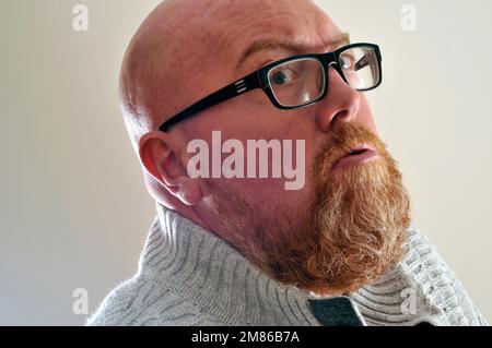 Alter Mann Stockfoto