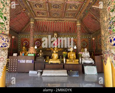 Lampang, Thailand. 21. November 2022. Wat Kaew Don Tao Suchadaram Tempel. Es ist der wichtigste buddhistische Tempel in Lampang. Stockfoto