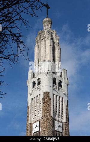 Clocher de l'église Saint-Louis. Villemomble. Oise. Picardie. Frankreich. Europa. Stockfoto