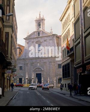 IGLESIA DE LA COMPAÑIA DE JESUS CONSTRUIDA EN EL SIGLO XVI. Lage: Iglesia de NUESTRA SEÑORA DE LA CALLE. PALENCIA. Spanien. Stockfoto