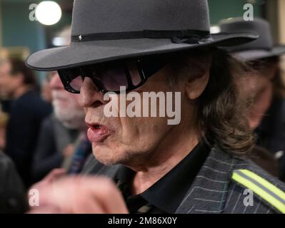 Udo Lindenberg ist deutscher Sänger, Schlagzeuger und Komponist. Stockfoto