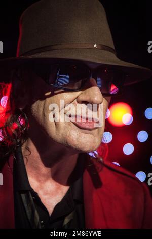 Udo Lindenberg ist deutscher Sänger, Schlagzeuger und Komponist. Stockfoto