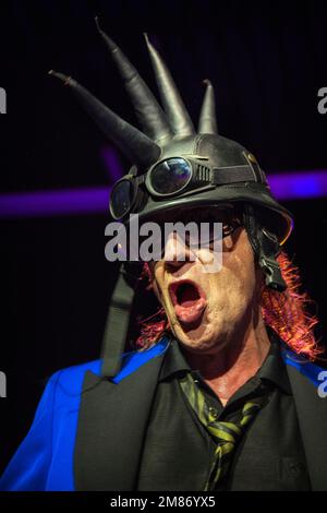 Udo Lindenberg ist deutscher Sänger, Schlagzeuger und Komponist. Stockfoto