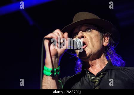 Udo Lindenberg ist deutscher Sänger, Schlagzeuger und Komponist. Stockfoto