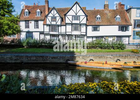 The Great Stour, Canterbury, Kent, UK Stockfoto