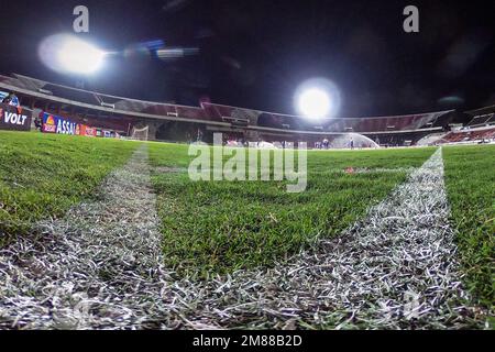 Recife, Brasilien. 12. Januar 2023. PE - Recife - 01/12/2023 - PERNAMBUCANCO 2023, SANTA CRUZ X AFOGADOS - Allgemeine Ansicht des Arruda Stadions für das Spiel zwischen Santa Cruz und Afogados für die Pernambucano Meisterschaft 2023. Foto: Rafael Vieira/AGIF/Sipa USA Kredit: SIPA USA/Alamy Live News Stockfoto