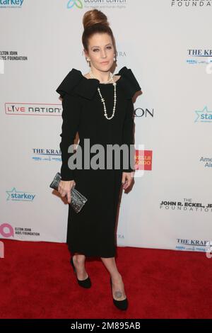 Lisa Marie Presley nimmt am 15. Oktober 2013 in New an der Cipriani Wall Street am 12. Annual an Enduring Vision Benefit der Elton John AIDS Foundation Teil Stockfoto