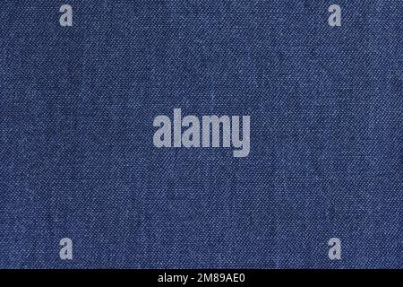 Struktur oder Hintergrund der blauen Jeans, Denim-Textil, Stockfoto
