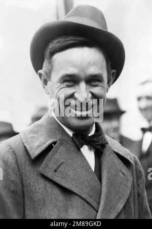 Will Rogers (1879-1935), amerikanischer Cowboy-Humorist, Filmstar, Entertainer und Schriftsteller. Stockfoto