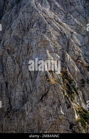 Wanderung über Plemenice nach Triglav Stockfoto