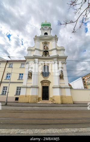 Bratislava, Slowakei. Kirche St. Elizabeth von Ungarn oder Kostol sv. Alzbety Uhorskej Stockfoto