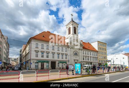 Bratislava, Slowakei. Kirche St. Ladislaus Stockfoto