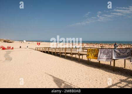 Alagoa Beach, Altura, Algarve, Portugal Stockfoto