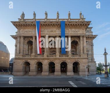 Nationaltheater - Prag, Tschechische Republik Stockfoto