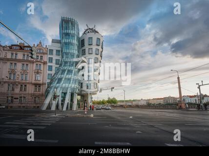 Tanzhaus - Prag, Tschechische Republik Stockfoto