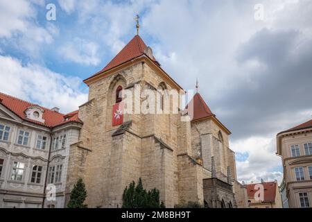 Kirche der Jungfrau Maria unter der Kette - Prag, Tschechische Republik Stockfoto