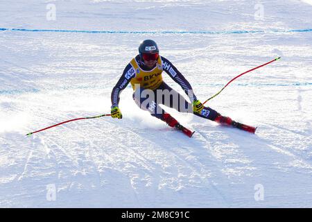 2023 FIS ALPINE WORLD CUP SKI , SG MENWengen, Swiss, SUI 2023-01-13 - Friday Image Shows KILDE Aleksander Aamodt (NOR) FIRST KLASSIFIED Stockfoto