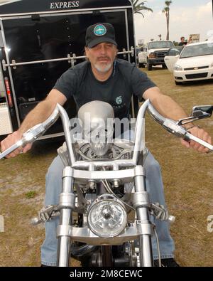 MIAMI, FLORIDA - JANUAR 13 2023: STUNTMAN ROBBIE KNIEVEL SOHN VON EVEL KNIEVEL TOT MIT 60. Orig Pix hat hier 2007 Leute aufgenommen: Robbie Knievel Credit: Storms Media Group/Alamy Live News Stockfoto